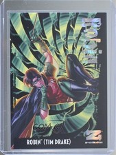 2025 Skybox Metal Universe Batman Z-Force Super Rave 1/1 Robin #Z-27