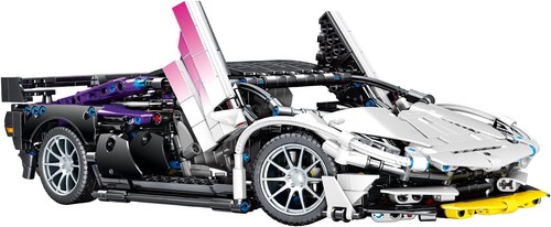 Super Sports Car Building Kit,1:14 Scale MOC Car Model Building Blocks Toys,Adul - Picture 3 of 6