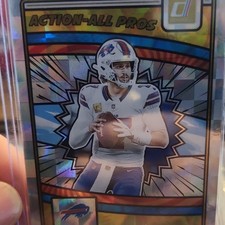 Donruss Action All-Pros Josh Allen Buffalo Bills Football Card 2024 #AAP-JAL