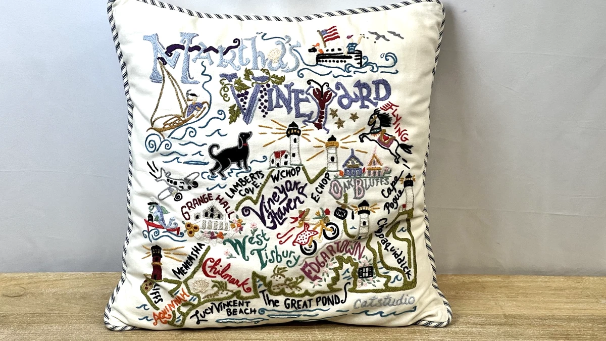 25+ catstudio Embroidered Home Décor Pillows for sale | Updated