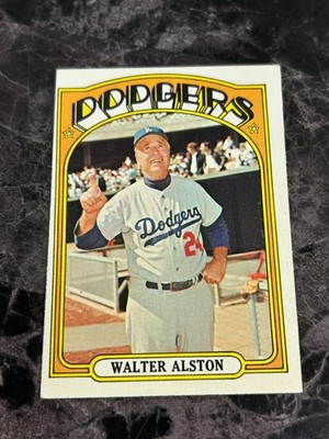 1972 Topps - High # Walter Alston #749 EX @QG32