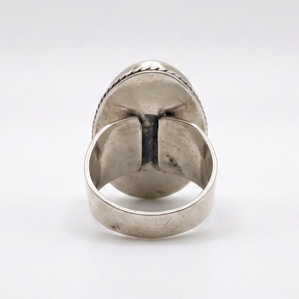 Navajo Ronald Tom RT Sterling Silver Boulder Turquois… - Gem