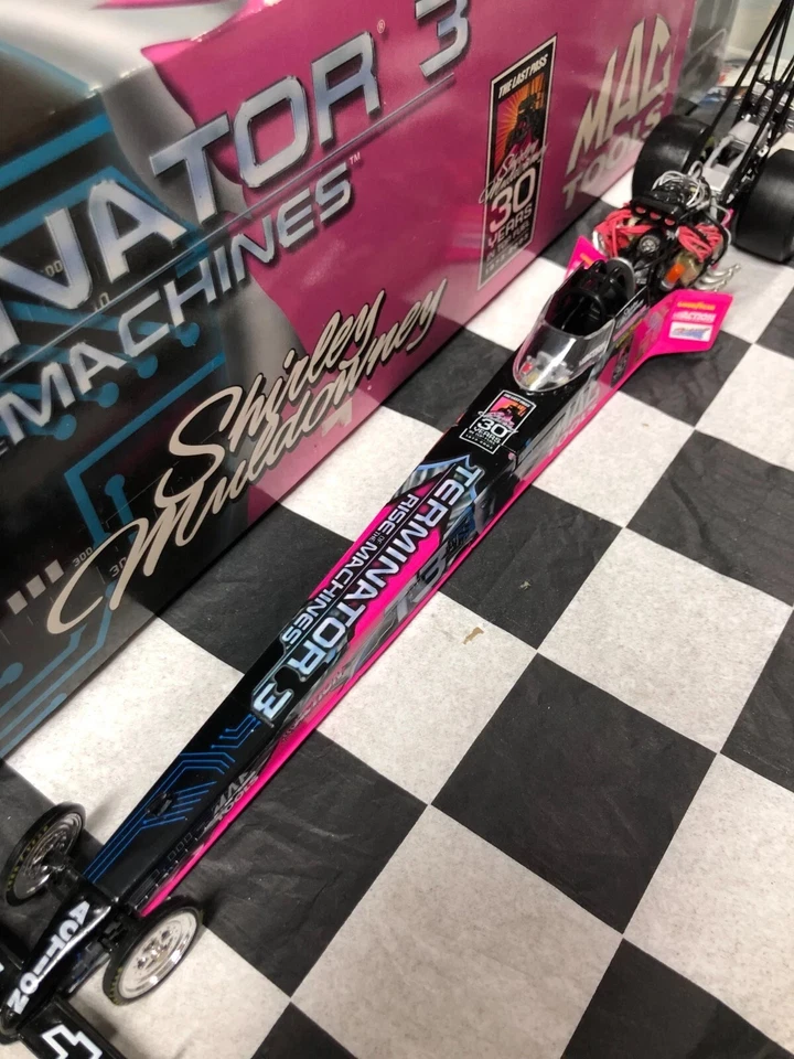 Shirley Muldowney Mac Tools/Terminator 3 2003 Dragster 1:24 scale 104463 Action - Image 4 of 4