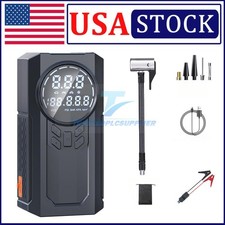 150psi Car Jump Starter With Air Compressor Pack Booster 12v Powerbank Emergency