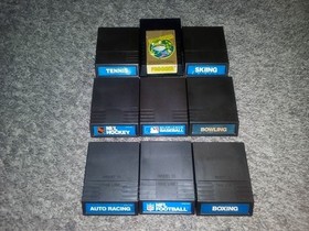 Mattell Intellivision Games Lot of 27 Tested and Working See Pics