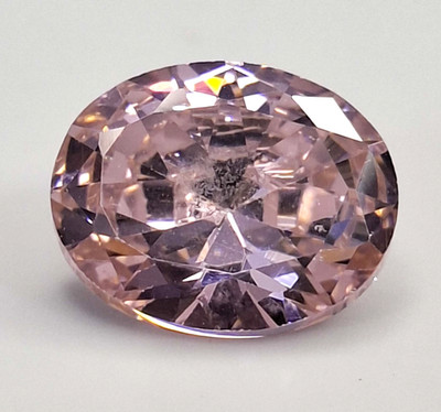 Natural Cambodia Pink Zircon Oval Cut 8-10 Ct Loose Certified Gemstone SP024