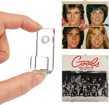 30 Pack,Acrylic Album Record Holder Display Your Daily LP Listening in Office Ho