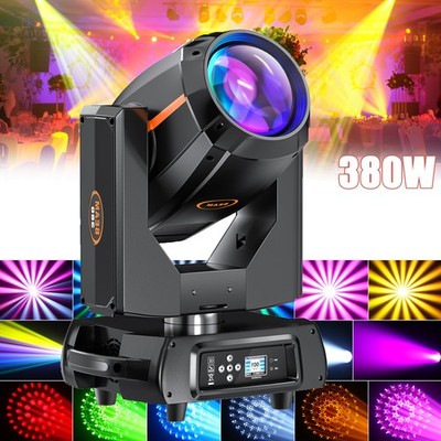 380W 20R Beam Moving Head Light Spot Rotating Prisms Gobos RGBW Rainbow Effect