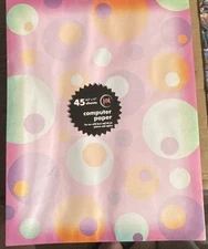 Jot Computer, Stationery Paper 45 Sheets 8.5" x 11" Laser & Inkjet Hearts Doves