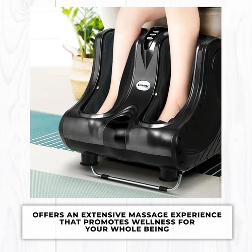 New Foot & Calf Massager Electric Shiatsu Machine Increase Circulation Leg Ankle - Picture 2 of 9