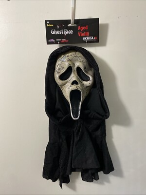 Deluxe Scream Aged Scream 6 Mask 2024 X Officially Licensed Scream Mask