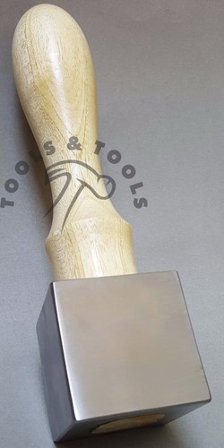 Unique Square Head Stamping Hammers/ Mallet 1.75 LBS Jewellery Making Forming 8" - Picture 7 of 9