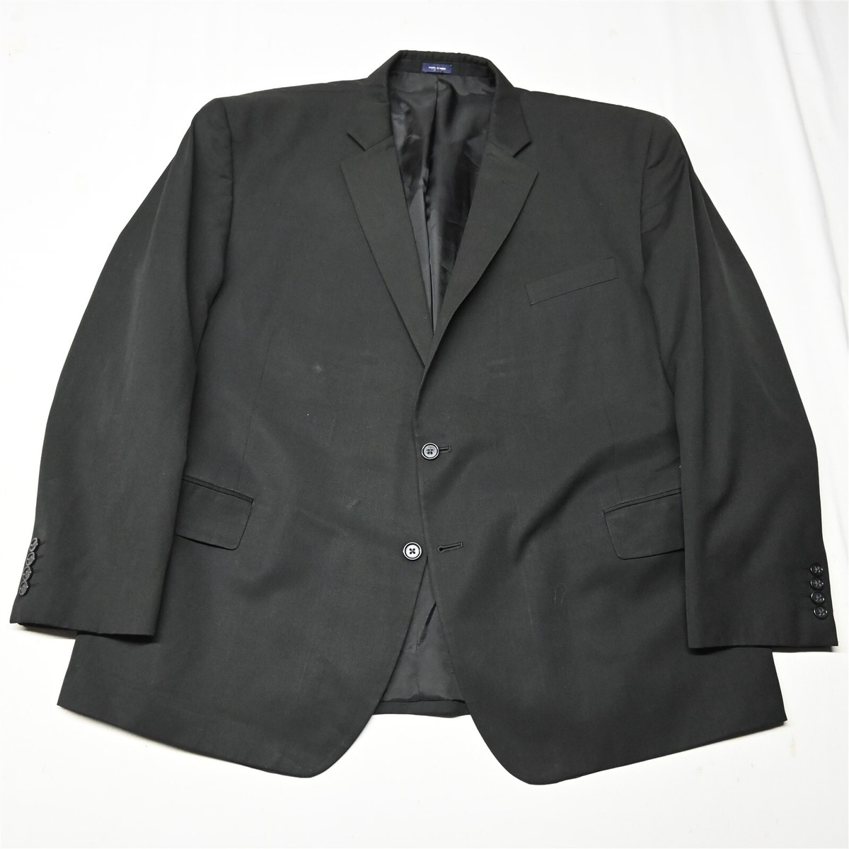 Stafford 52R Black Travel Suit Separates Classic Sport Coat Suit Jacket  Blazer