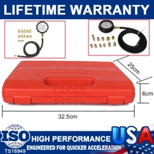 AT Automatic Engine Oil Pressure Tester Gauge Diagnostic Test TU-11A Service Kit