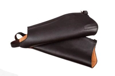 HKM PROFI LEDERCHAPS STIEFELSCHAFT Innenfutter Echt Leder Turnierzugelassen NEU