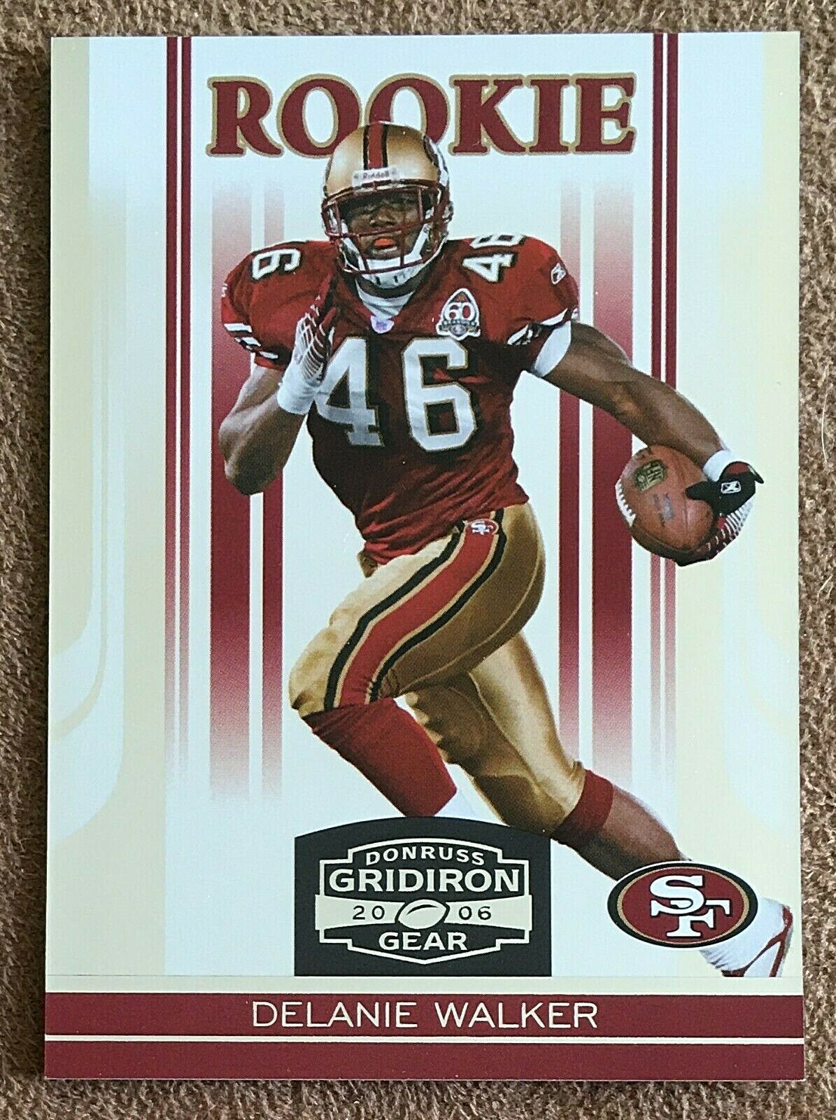 Delanie Walker Donruss Gridiron Gear #134 Base