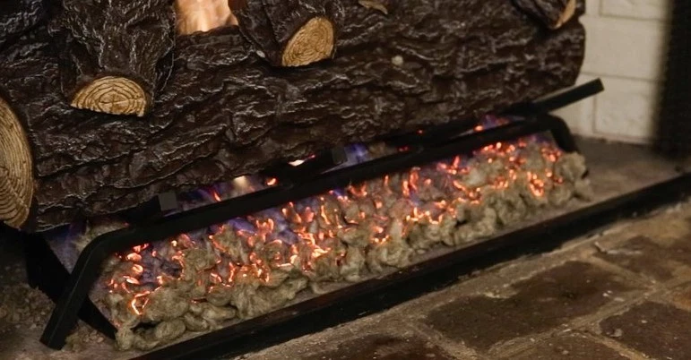 Gas Log Replacement Elegant Fiber Glowing Embers Rock Wool 4 oz Bag New  GEF100 | eBay