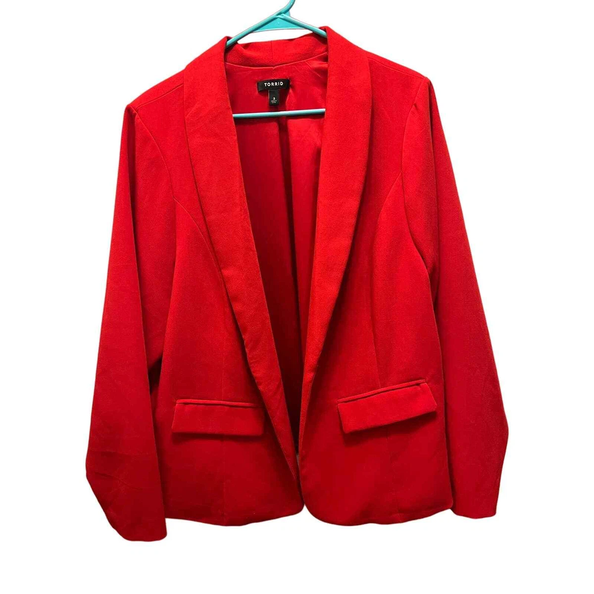 Torrid hotsell red blazer