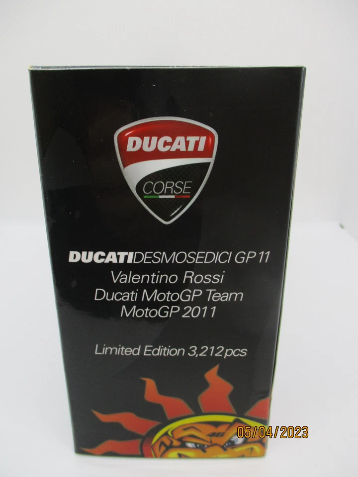 DUCATI DESMOSEDICI GP11, #46, Valentino Rossi, 2011 MotoGP, nur 3212 Stk.!!! - Bild 3 von 4