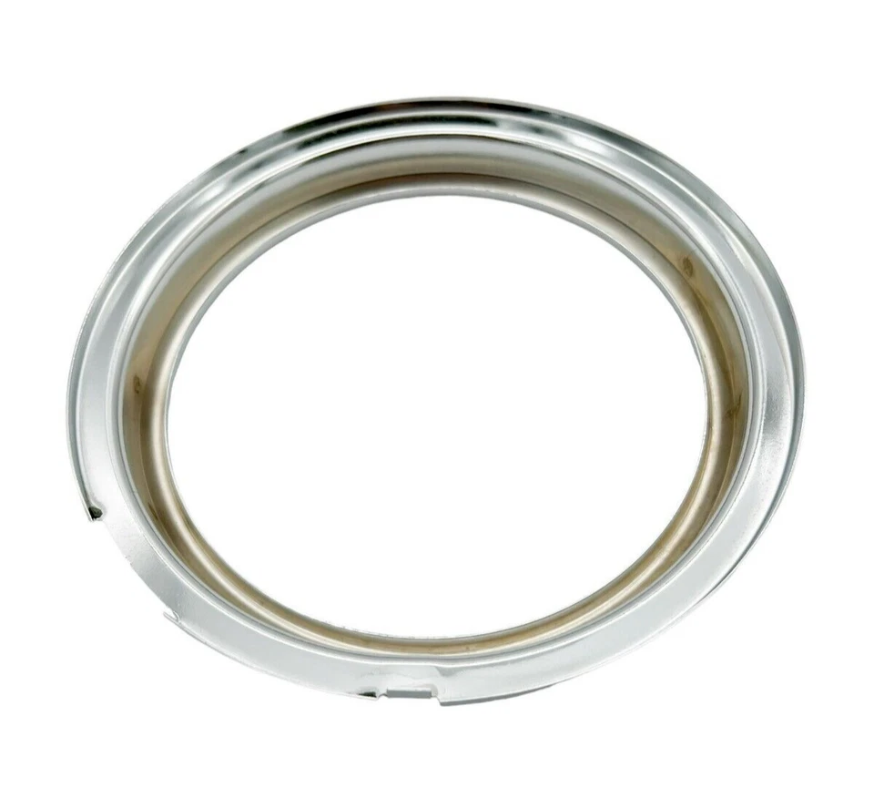 Par de biseles de instrumentos de tablero cromados para camionetas Chevy y GMC 1947-1953 Foto 4 de 4