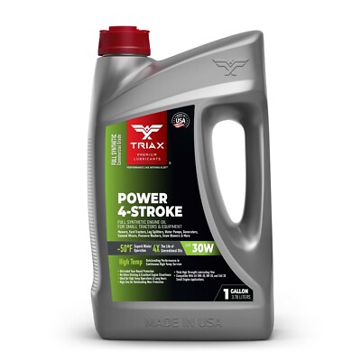 TRIAX Power 4-Stroke 30W, Full Synthetic (1 Gallon)
