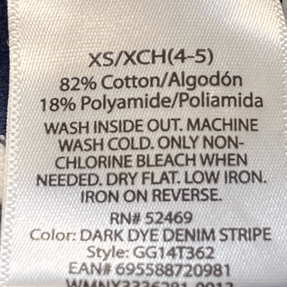 Cárdigan a rayas George Girls talla XS 4-5 USADO EN EXCELENTE ESTADO Foto 4 de 4