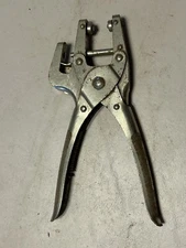 Vtg Bernard Triumph Eyelet Punch Riveting Pliers 🇺🇸 W. Schollhorn Co.