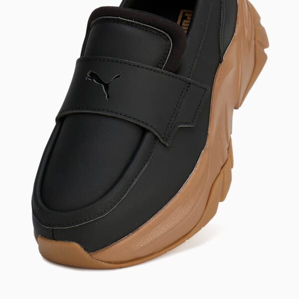 Puma WMNS Loafer Puma Black Gum Brown 397730-03 Women's Size | eBay