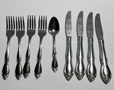 Oneida Children's Community Deluxe Stainless Flatware Chateau Kids Set of 9