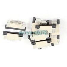 10Pcs FFC FPC 12Pin 0.5mm Bottom Connect Pitch Ribbon Sockets Connector