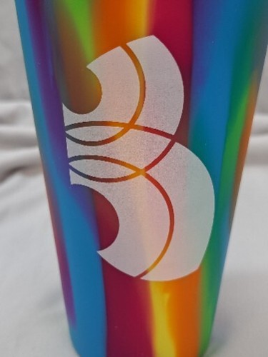 Sili Pint 22 Oz Silicone Cup Neon Tie Dye Unbreakable Tumbler Unknown LOGO - Picture 11 of 14