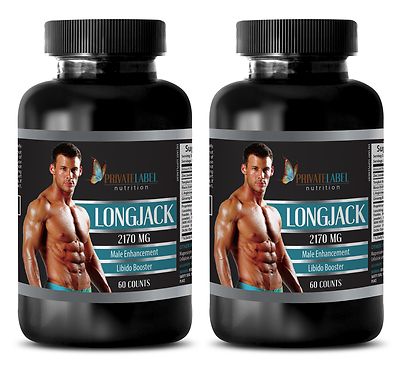 LONGJACK - Tribulus Terrestris, Maca, Tongkat , L-Arginine, Ginseng - 2 Bot