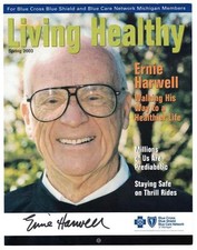 Ernie Harwell Detroit Tigers 8x10 AUTOGRAPHED PHOTO SIGNED