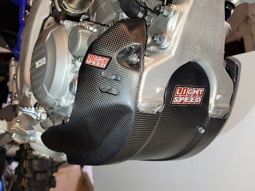 YAMAHA FACTORY SPEC YZ450F GLIDE PLATE, BY LIGHTSPEED, 2023-2025 - Picture 7 of 24