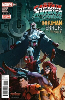 #ad All New Captain America #SE 1 NM 9.2 2015 Jamal Campbell Cover $4.99