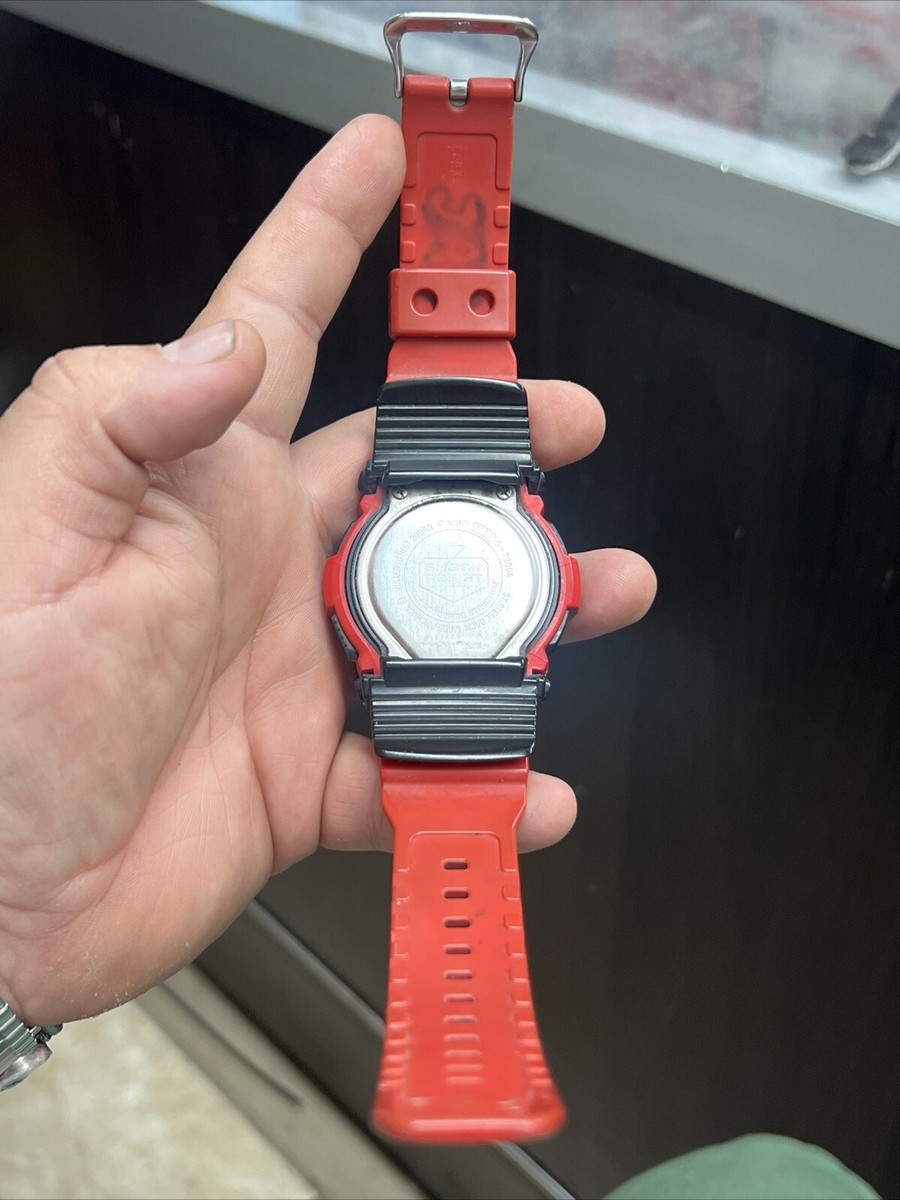Casio G-Shock 3194 G-7900A Tide Moon Digital Watch Rescue Red | eBay