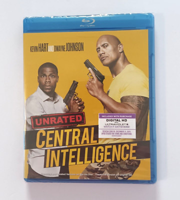 Central Intelligence - Unrated (Blu-ray, 2016) BRAND NEW