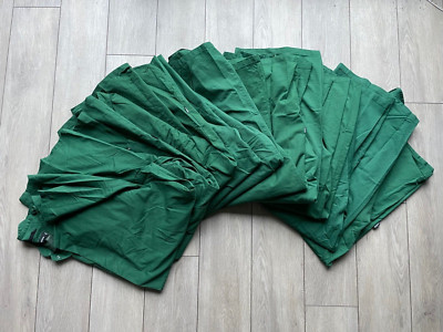 10er SET GUTER ZUSTAND LEBENSMITTELHANDEL, GRÜN, LAGER/LABORKITTEL, GRÖSSE SMALL, 40''