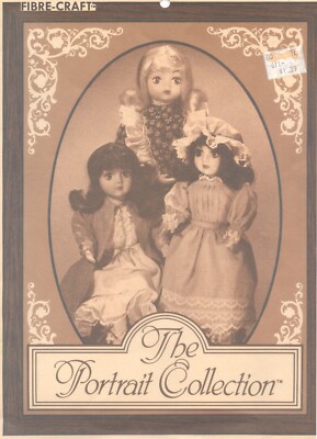 FIBRE-CRAFT THE PORTRAIT COLLECTION DOLL CLOTHES SEWING PATTERN 1982 UC