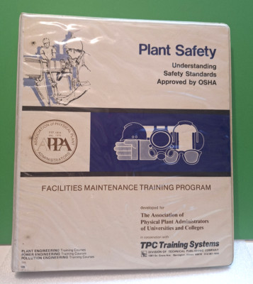 TPC Training Systems PLANT SAFETY Trainee's Manual Guide