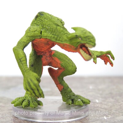 Sand & Stone ~ YUAN-TI BROODGUARD #9 Icons of the Realms lizard man miniature