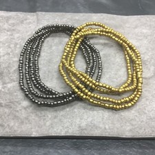 2 PC Handcrafted Waist Beads Jewelry African Bohemia Bracelets Anklet New 4720