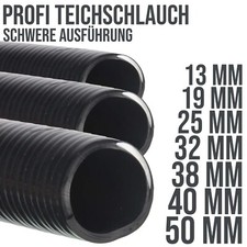 PROFI Teich Garten Zulauf Ablauf Spiral Saug Schlauch Schmutzwasser - Meterware