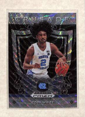 2019-20 Panini Prism Draft Picks #61 Coby White Prism /299 NM
