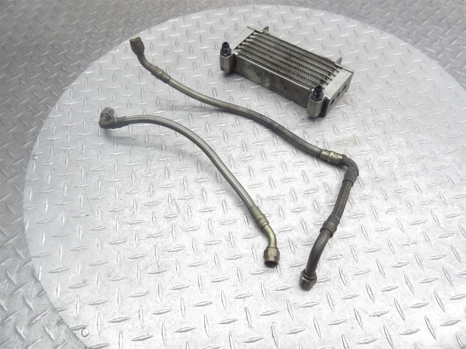 1999 99-02 Ducati 900SS SS Supersport Oil Cooler Cooling Line - Image 4 of 4