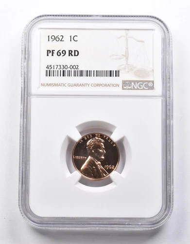 PF69 1962 Lincoln Memorial Cent NGC *6777