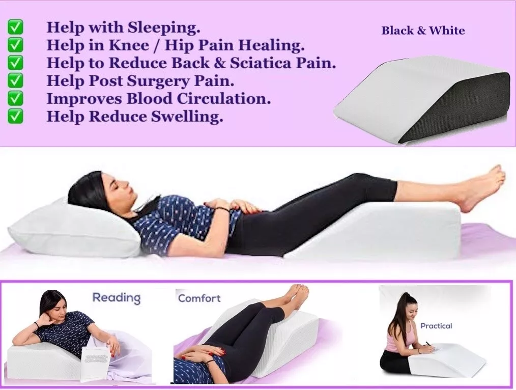 Knee Wedge Pillow  Under Knee Wedge Pillow