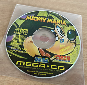 Mickey Mania Sega Mega CD Demo Disc PAL