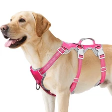 Huntboo Escape Proof Harness, No Slip Dog Harness Escape Proof, Reflective Ha...