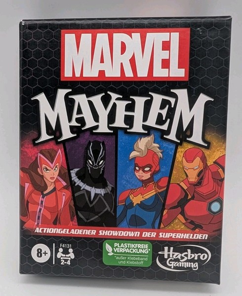 Neu Marvel Mayhem Kartenspiel Mit Superhelden Hasbro Gesellschaftsspiel-image